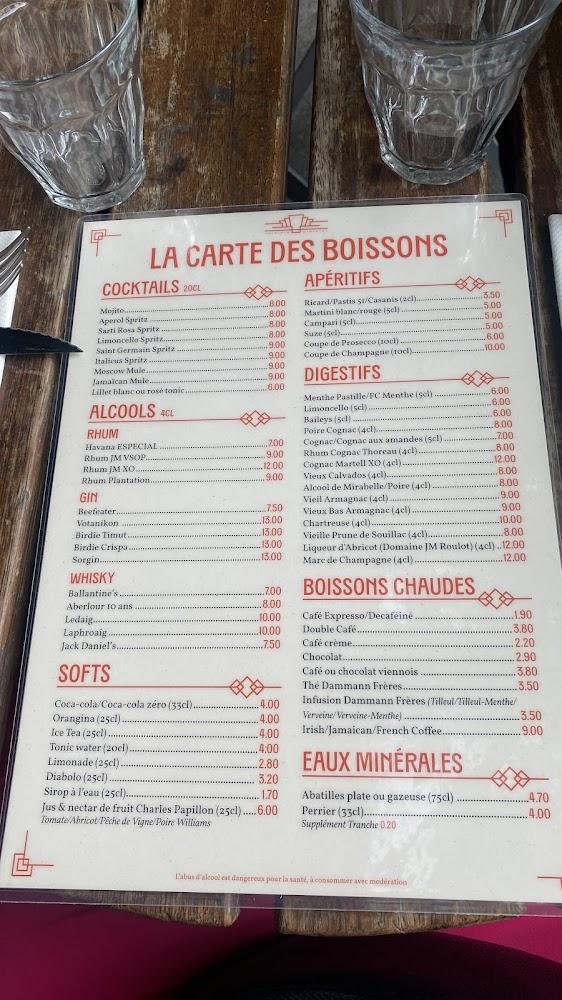 Le Coq en Pâte - Menu Image 1